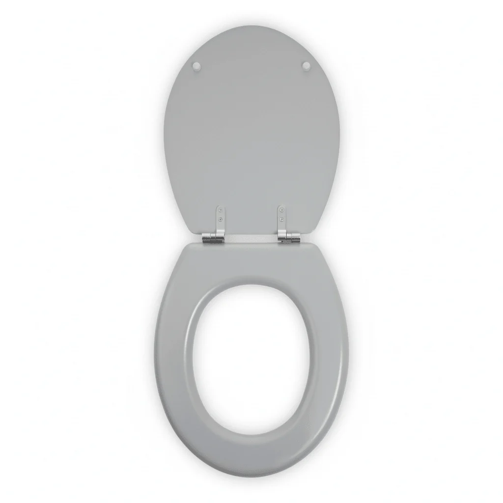 Brooks Matte Grey Toilet Seat