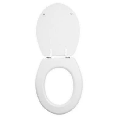 Brooks Matte White Toilet Seat - Image 5