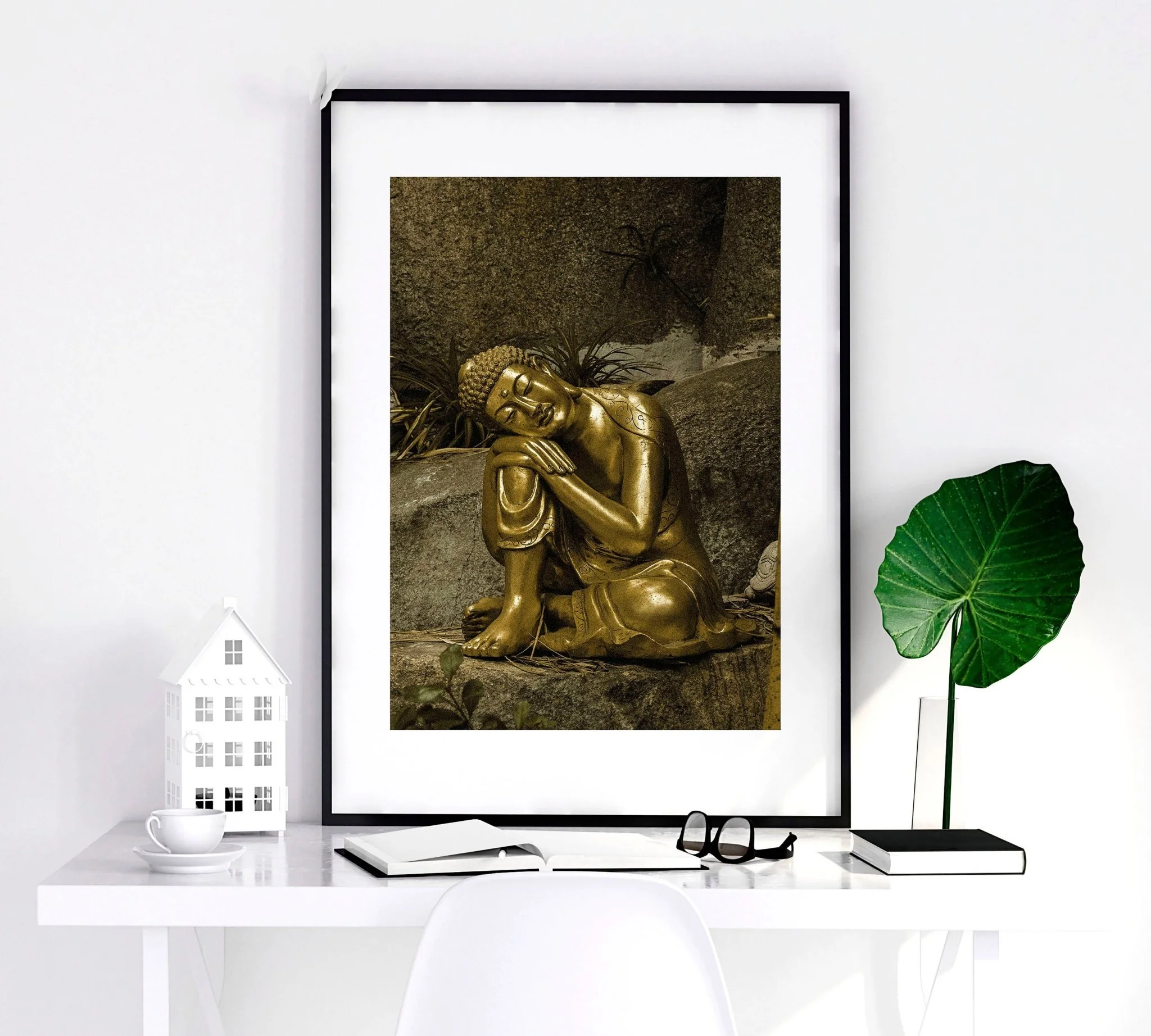 Inspiration quote art | set of 3 Buddha wall art prints - Image 3
