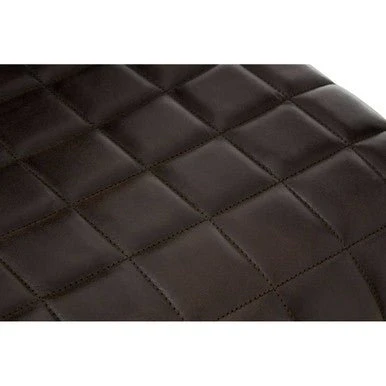 Buffalo Black Leather Weave Chair - Image 10
