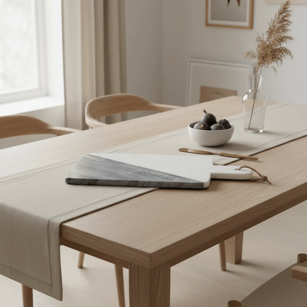 Bulgari White And Grey Marble Paddle Board - Image 3