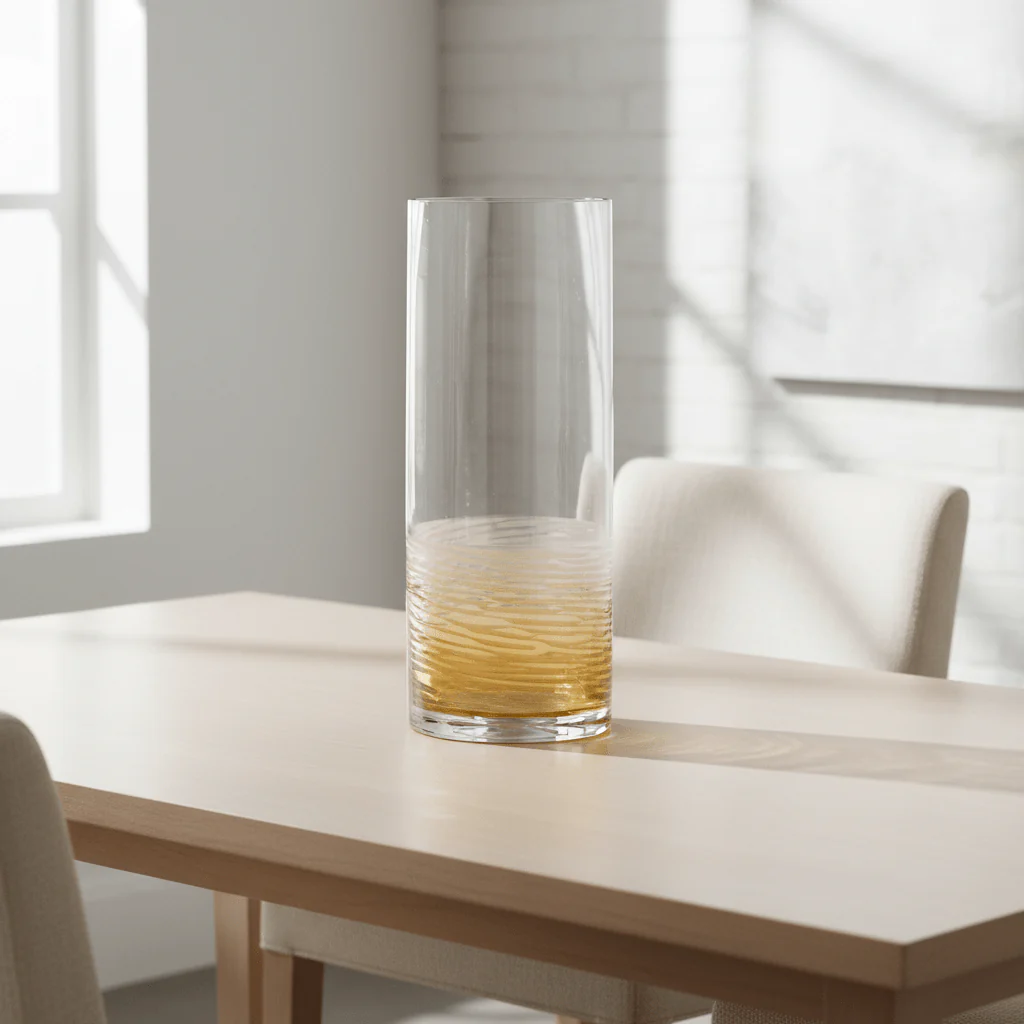 Caila Cut Glass Large Vase - Image 4