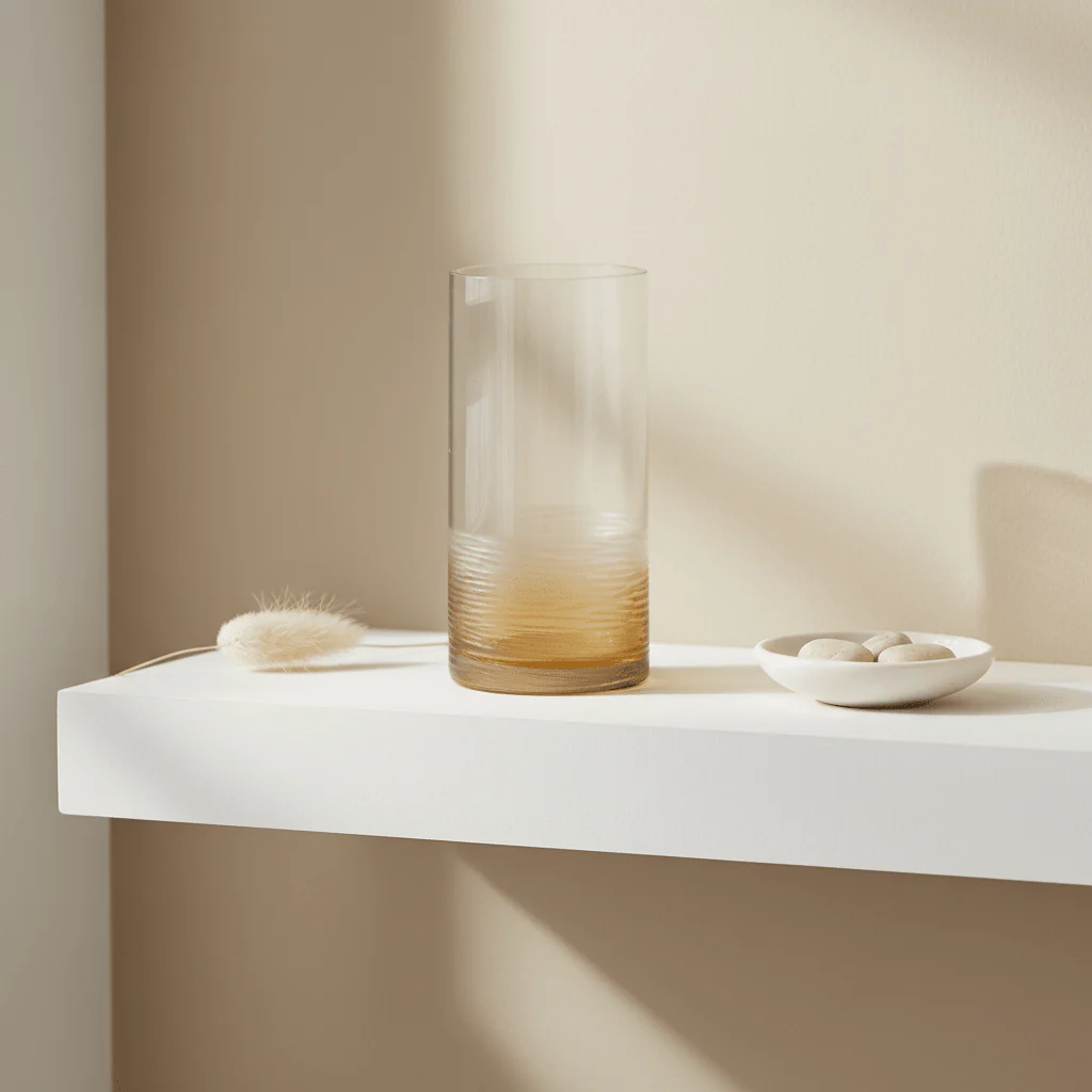 Caila Cut Glass Small Vase - Image 3