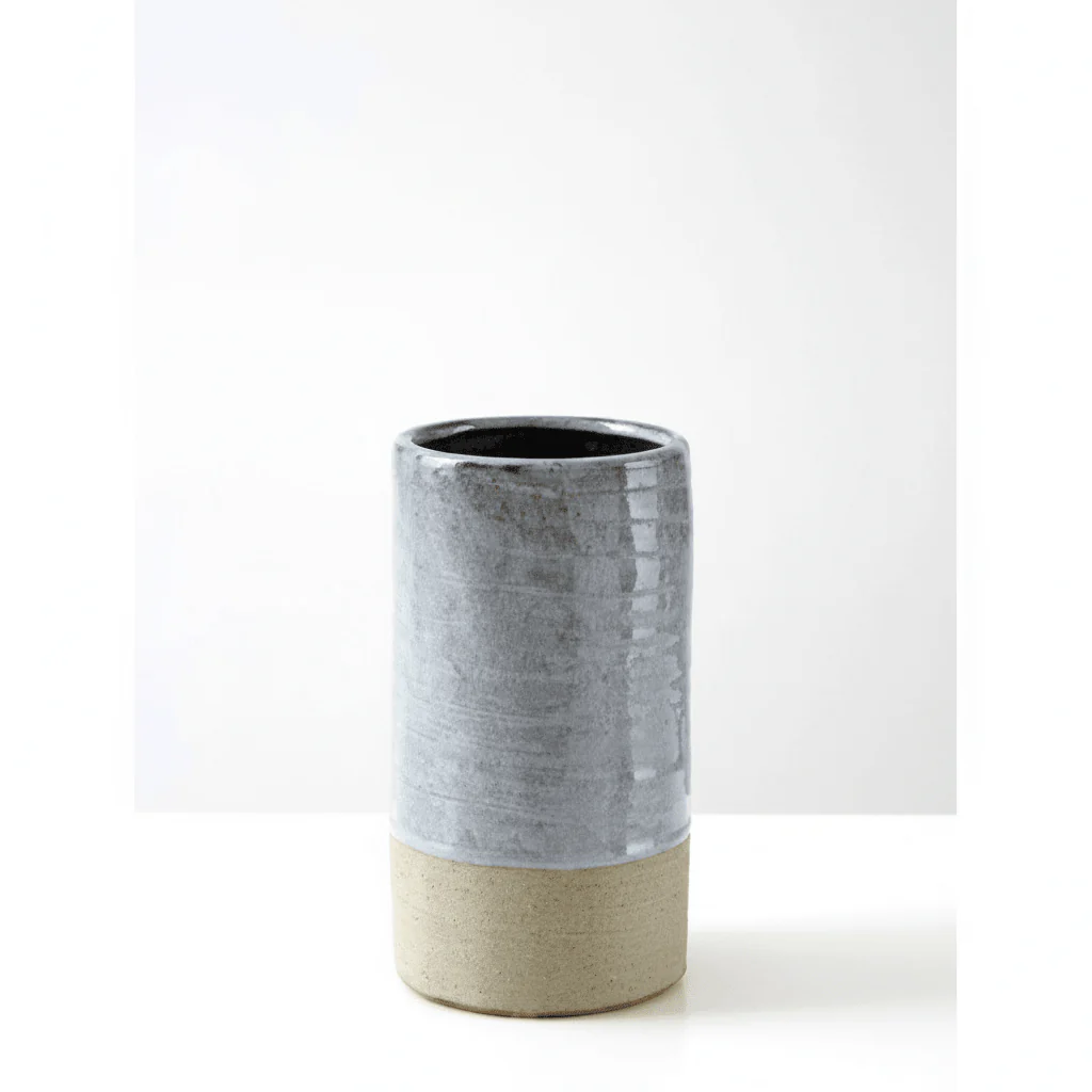 Caldera Small Grey Vase