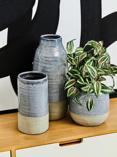 Caldera Small Grey Vase - Image 7
