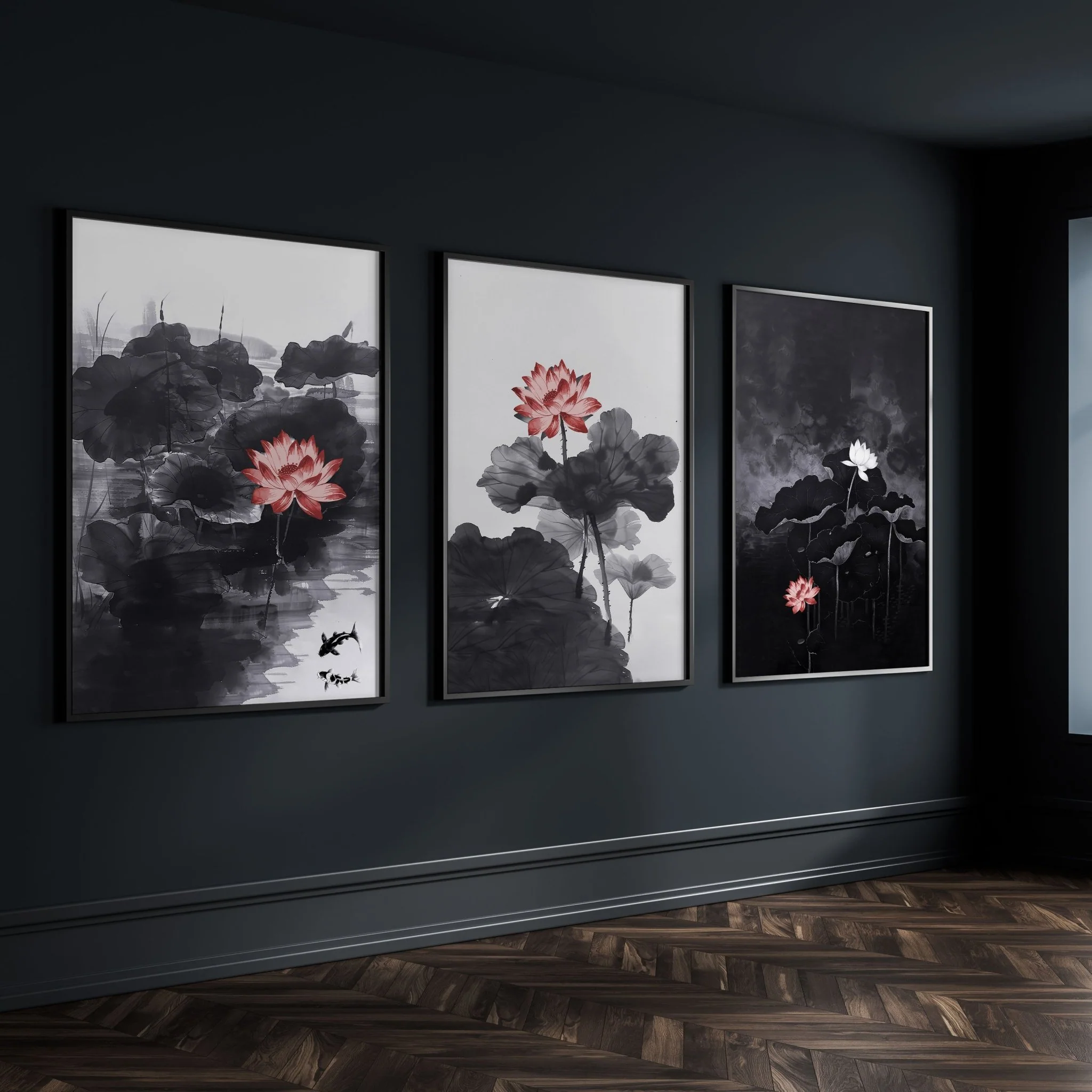 Calming Art | Set of 3 Asian Inspired Wall art Prints - Image 7