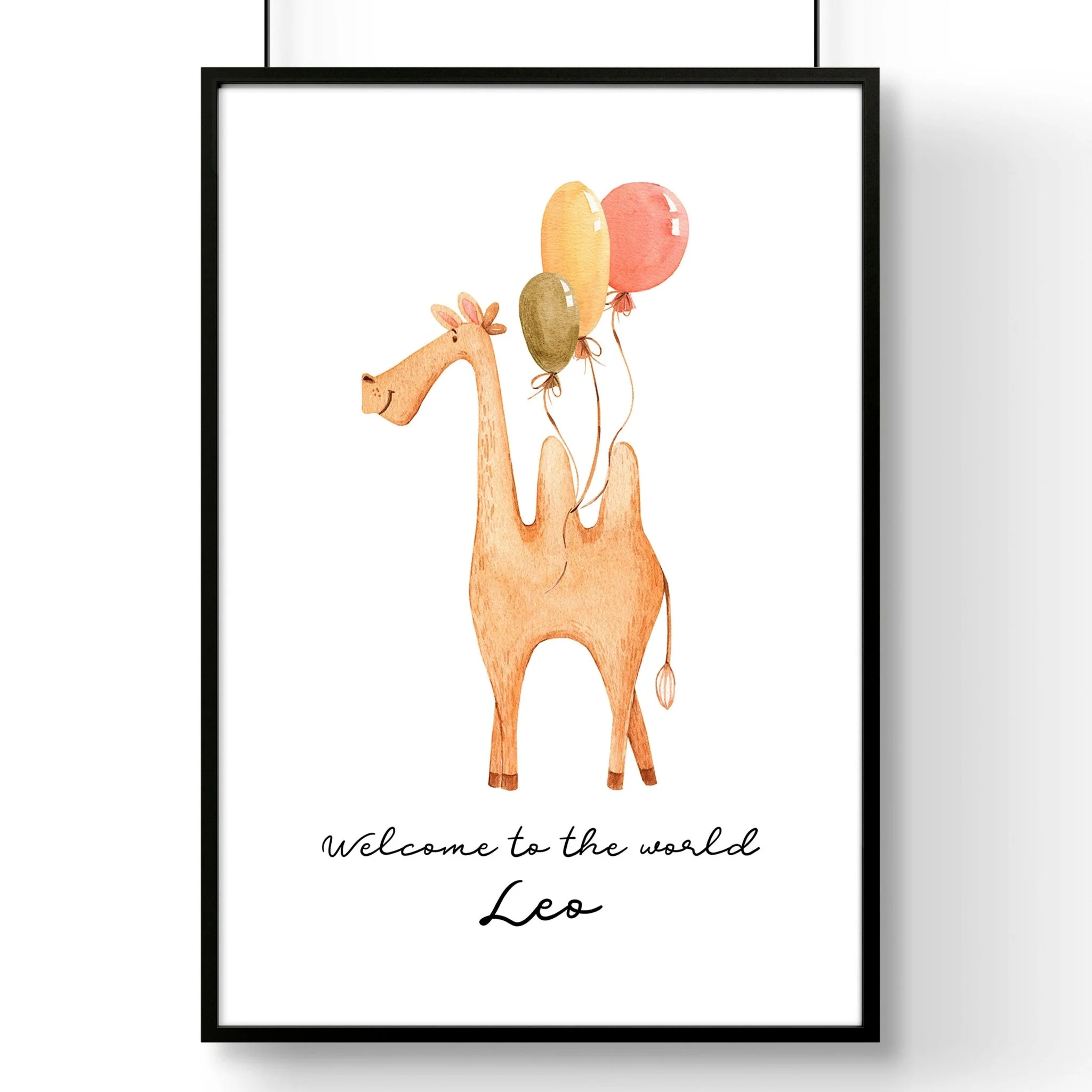 Animal prints for nursery decor Camel wall art print - Image 6