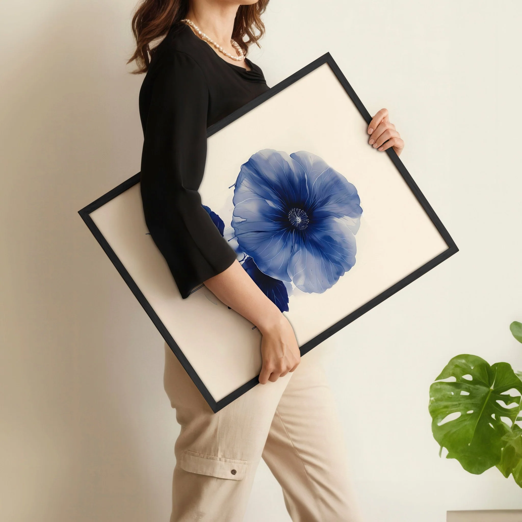 Canvas Floral Print | Set of 2 Botanical Wall art Prints - Image 6