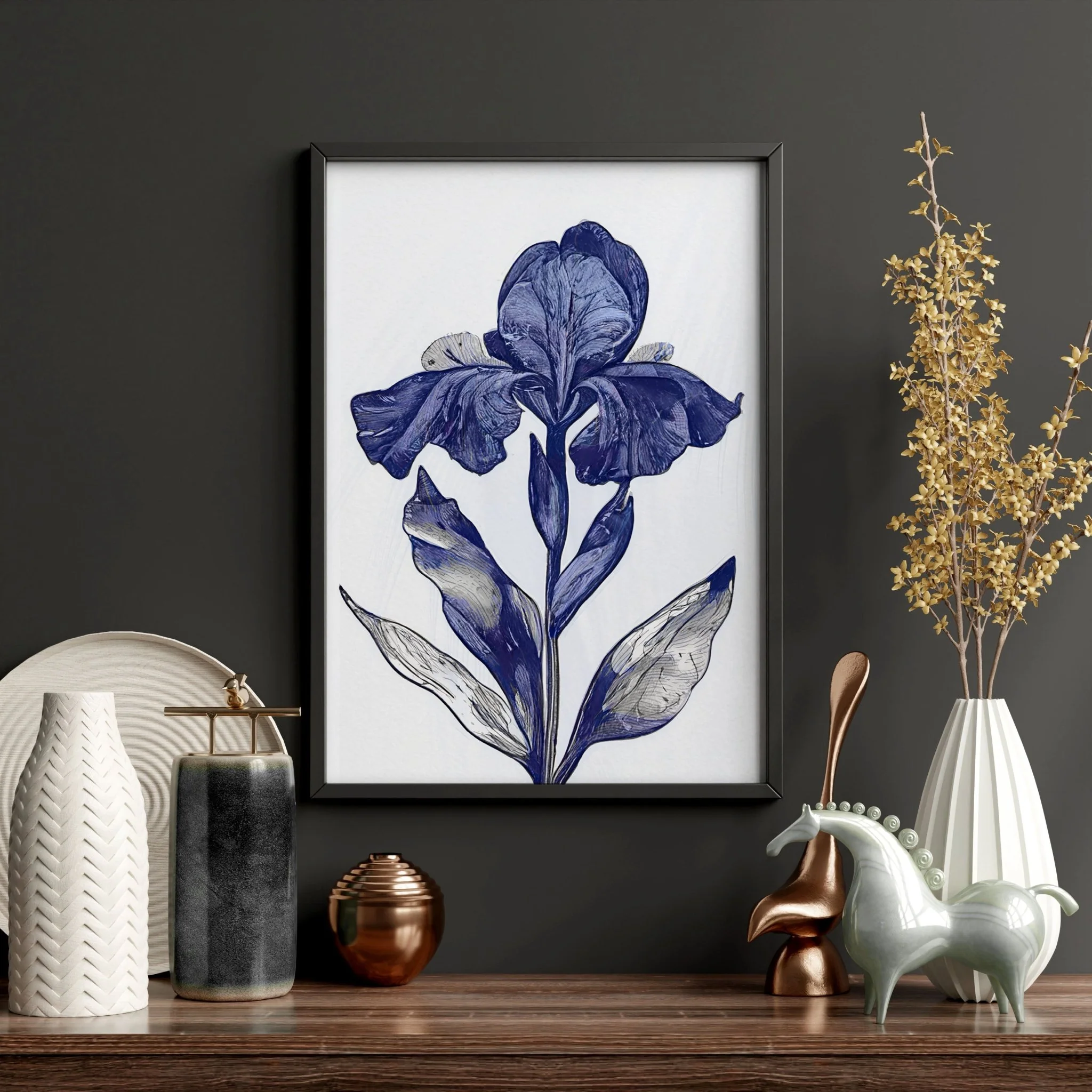 Canvas Pictures For Walls | Set of 3 Botanical Wall art Prints - Image 11