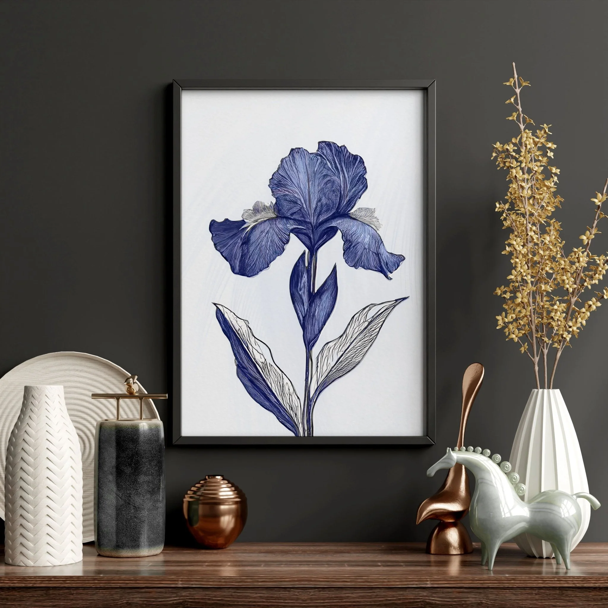 Canvas Pictures For Walls | Set of 3 Botanical Wall art Prints - Image 12
