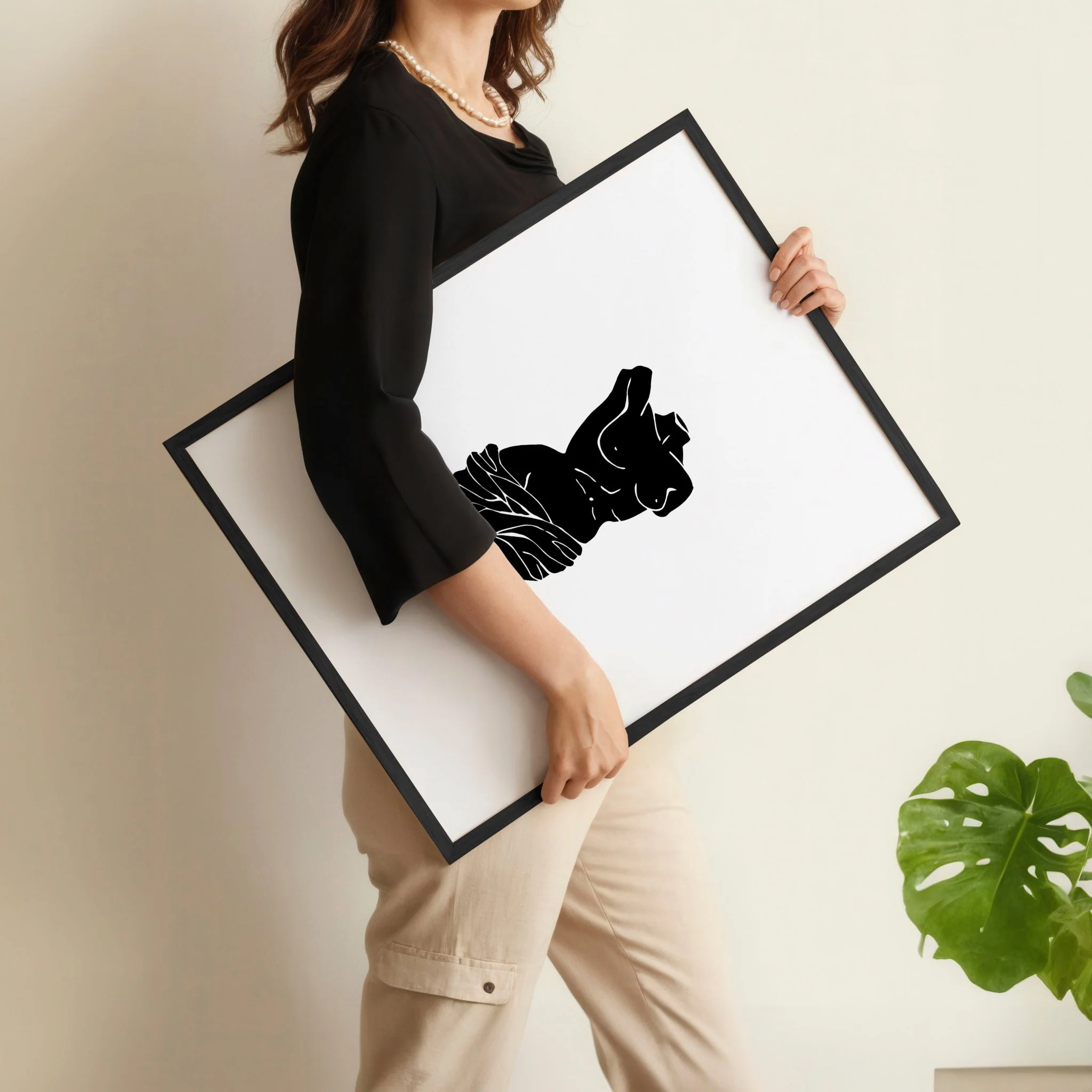 Canvas Wall Hanging | Set of 3 Sculpture Wall art Prints - Image 10