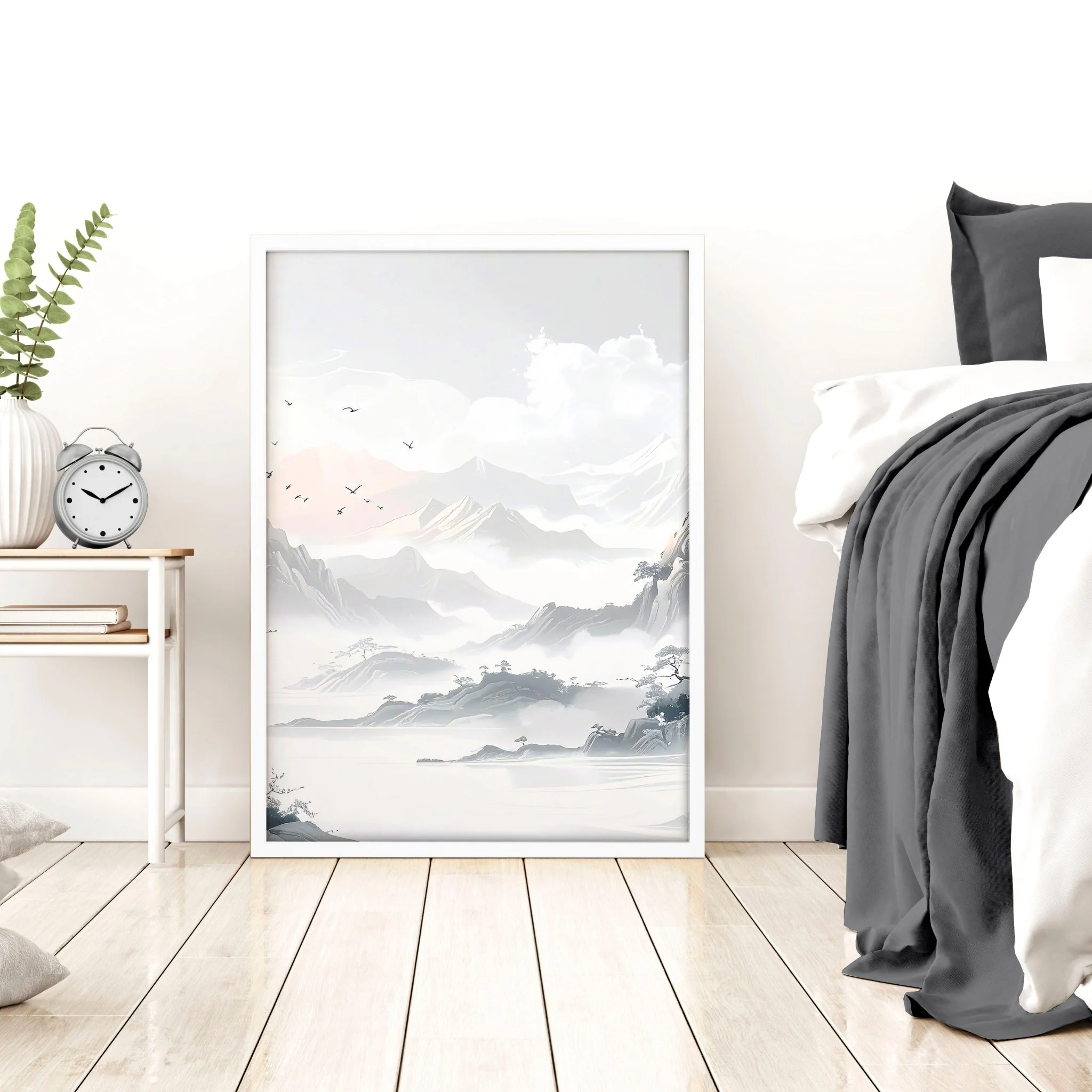 Canvas Wall Prints | Set of 3 Asian Inspired Wall art Prints - Image 6