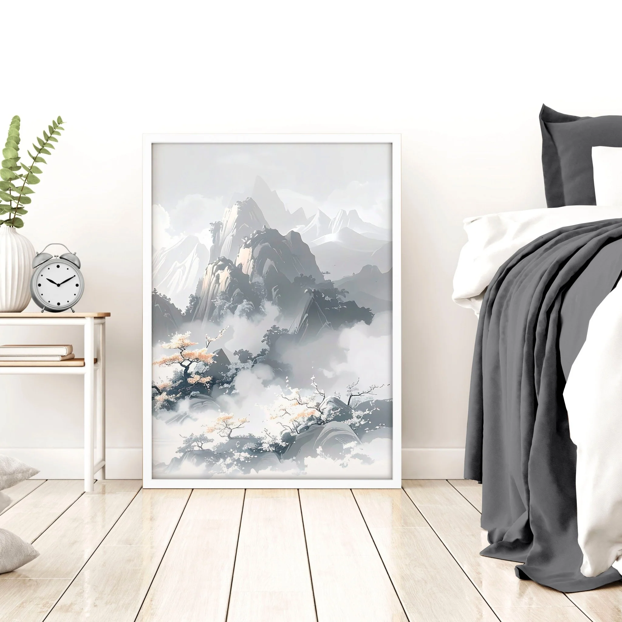 Canvas Wall Prints | Set of 3 Asian Inspired Wall art Prints - Image 7