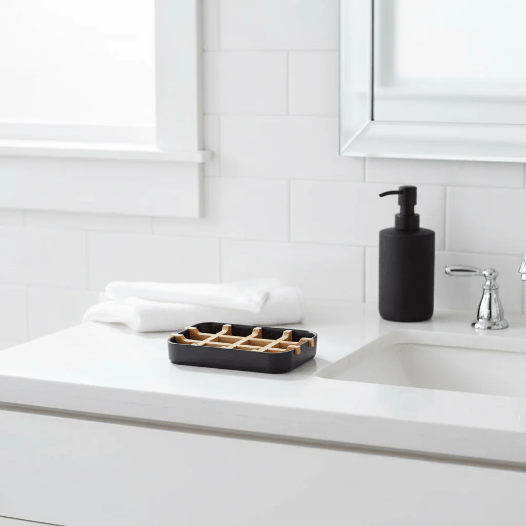Canyon Black Soap Dish - Image 4