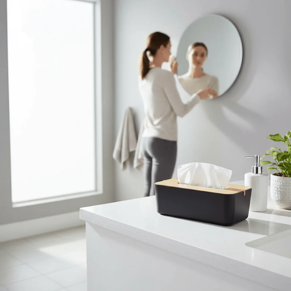 Canyon Black Tissue Box - Image 2