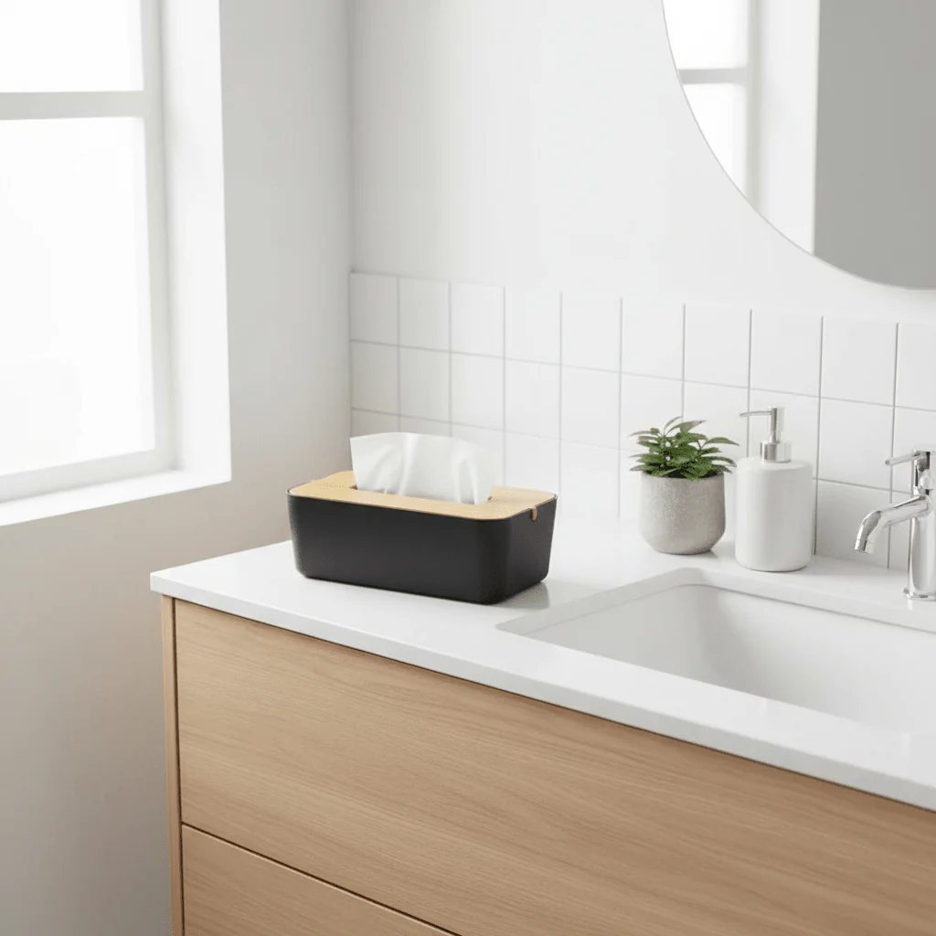 Canyon Black Tissue Box - Image 3