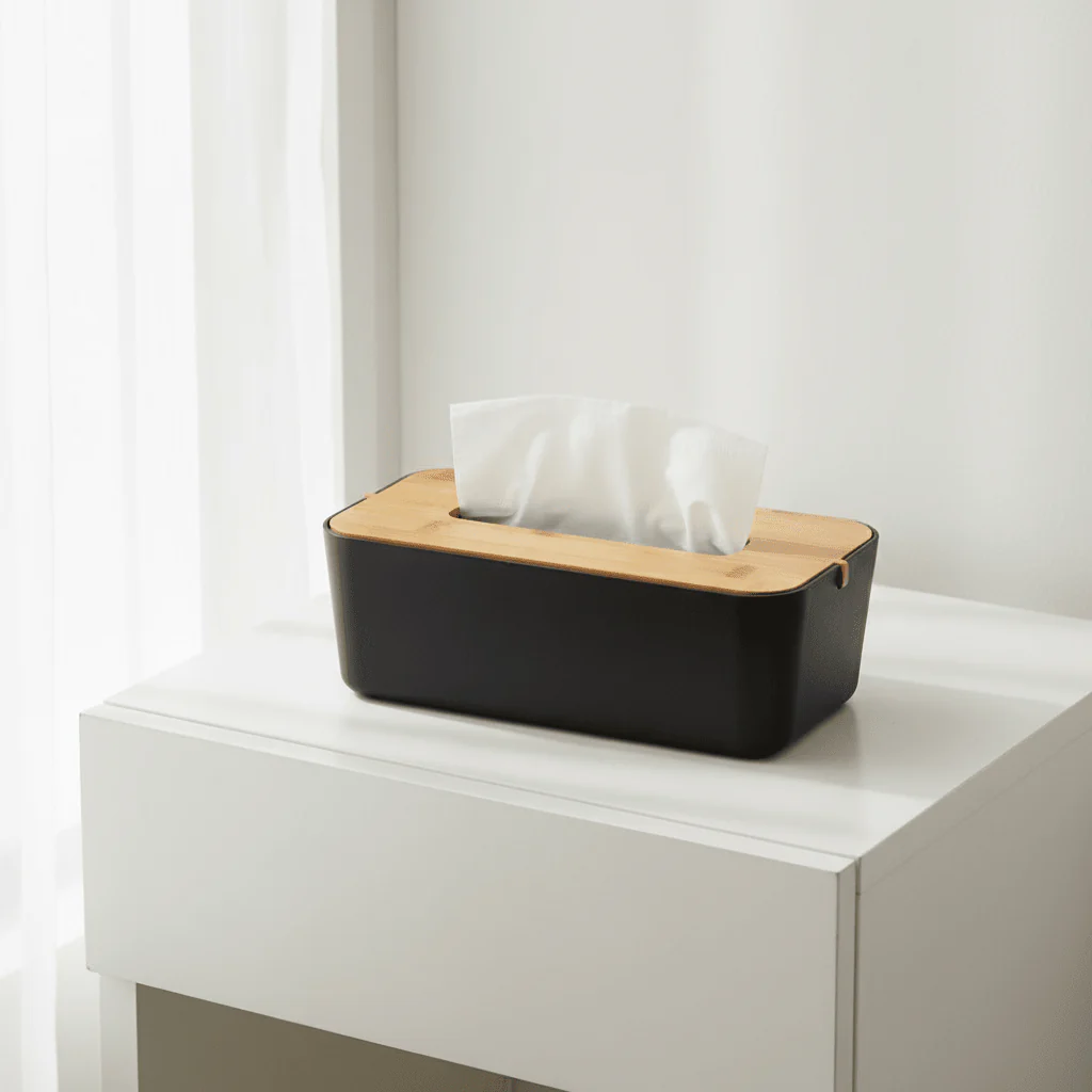 Canyon Black Tissue Box - Image 4