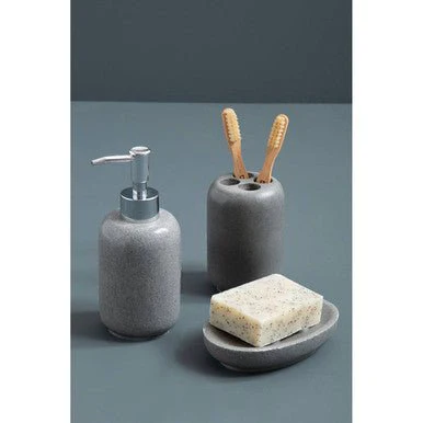 Canyon Grey Stone Effect Lotion Dispenser - Image 7