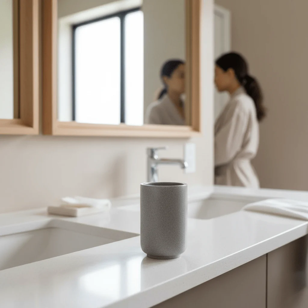 Canyon Grey Stone Effect Tumbler - Image 2
