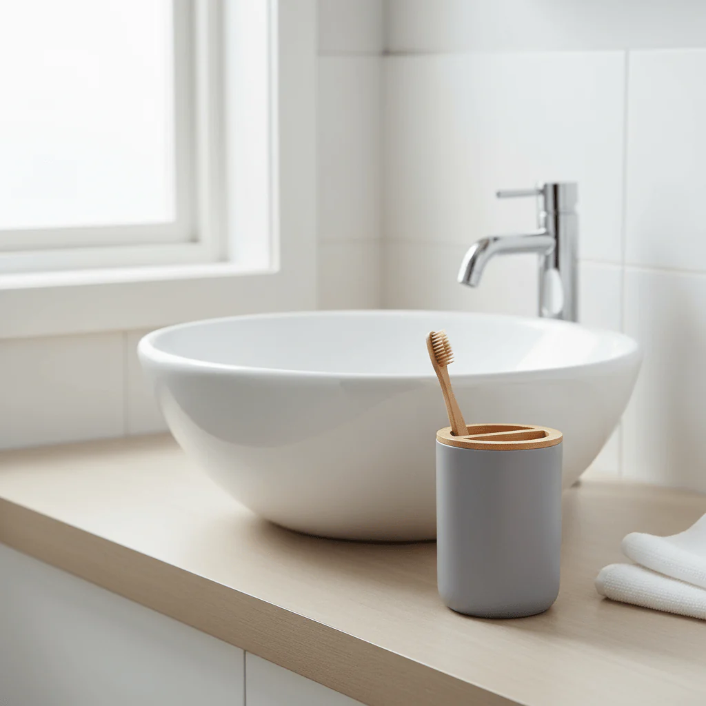 Canyon Grey Toothbrush Holder - Image 3