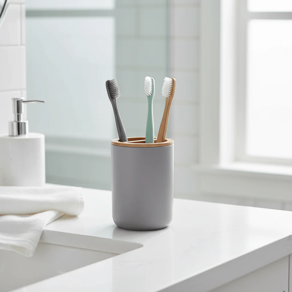 Canyon Grey Toothbrush Holder - Image 4