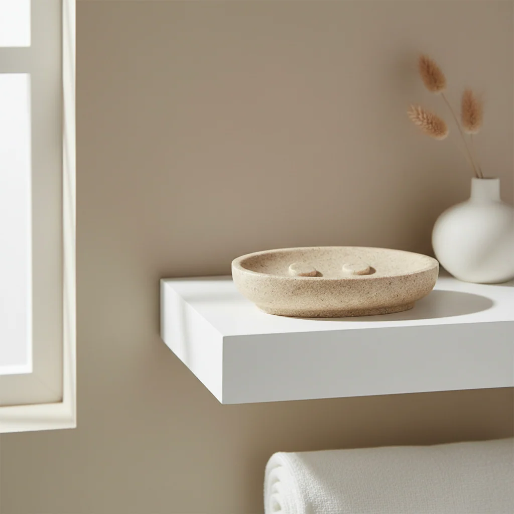 Canyon Natural Stone Effect Soap Dish - Image 3