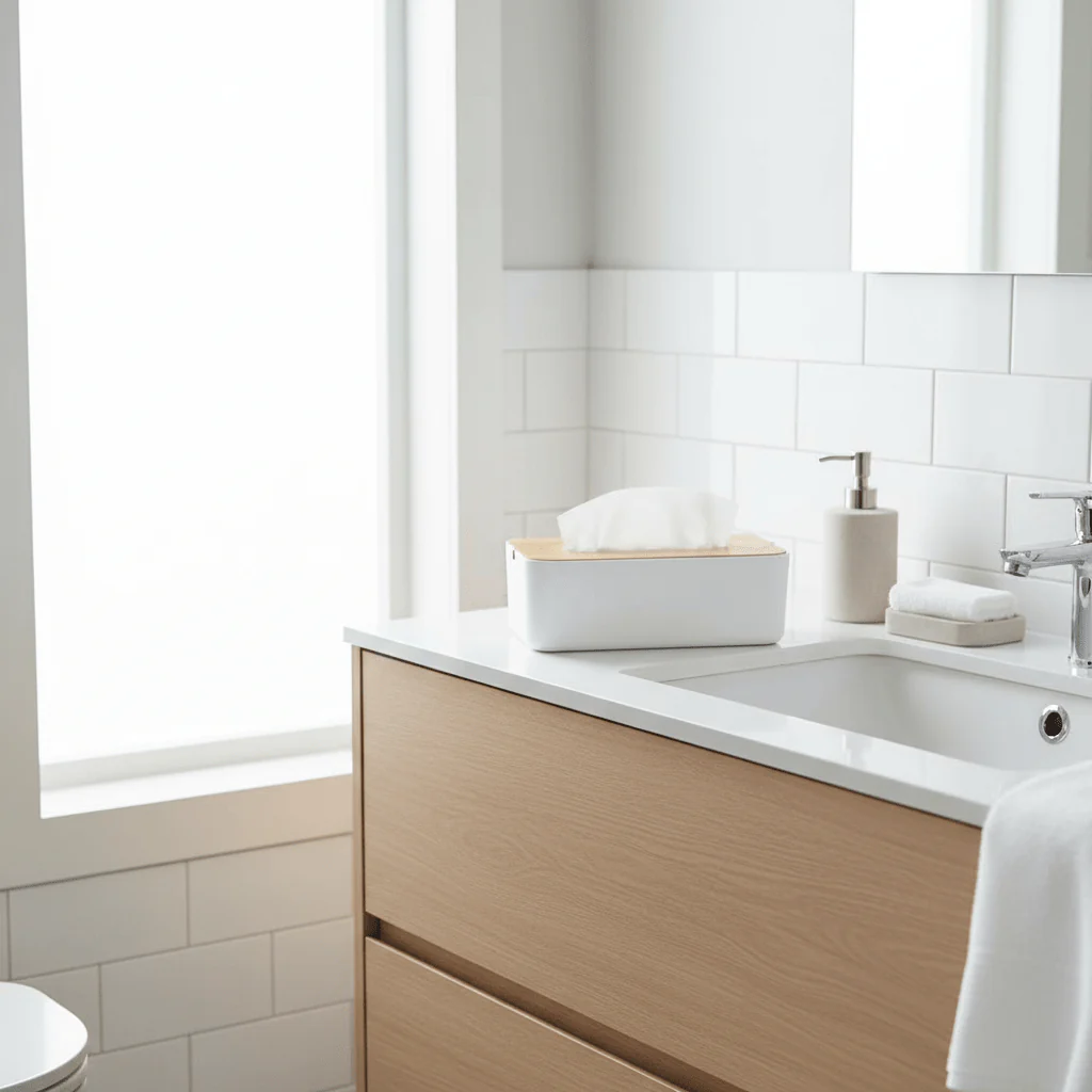 Canyon White Tissue Box - Image 3