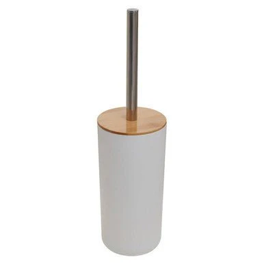Canyon White Toilet Brush Holder - Image 6