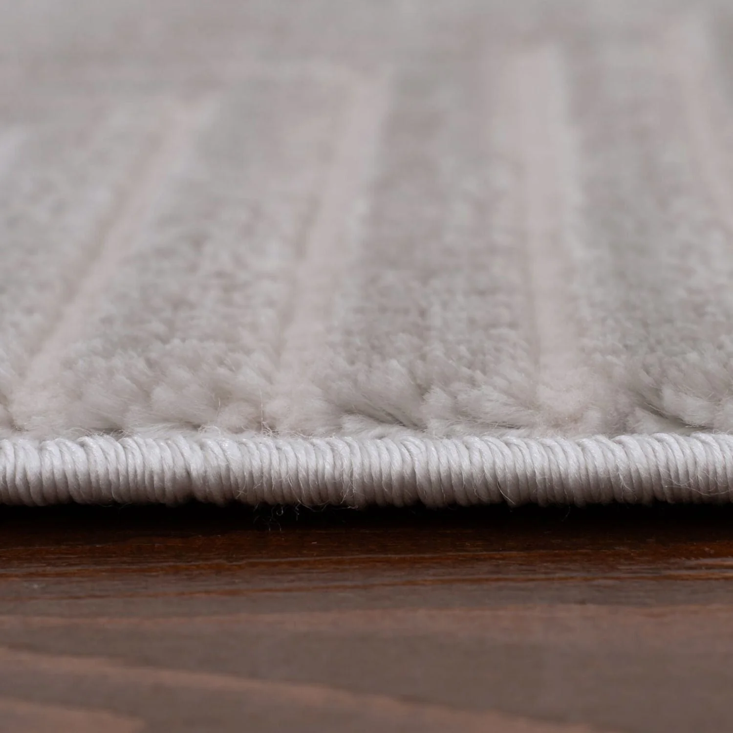 Carmel Grey-Cream Geometric Rug | 6050 - Image 6