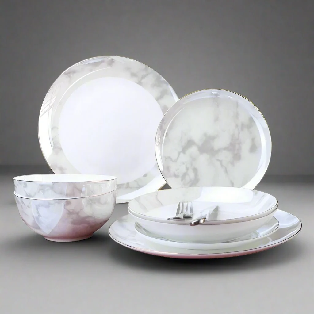 Carrara Bone China Dinner Set - 16 | 24 Piece - Image 3