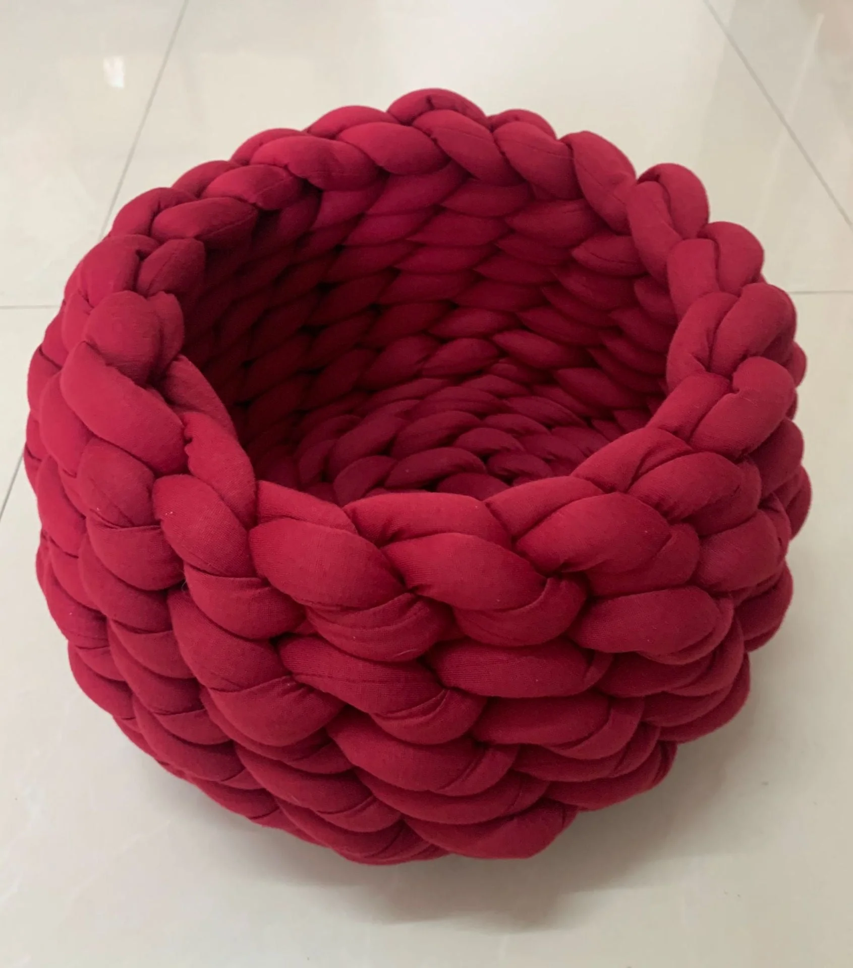Cat House Cushion Soft Long Plush Warm Pet Mat Cute Kennel Cat Sleeping Basket Bed Round Fluffy Comfortable Touch Pet Products - Image 15