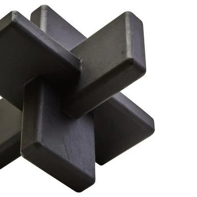 Cato Black Wood Sculpture - Image 11