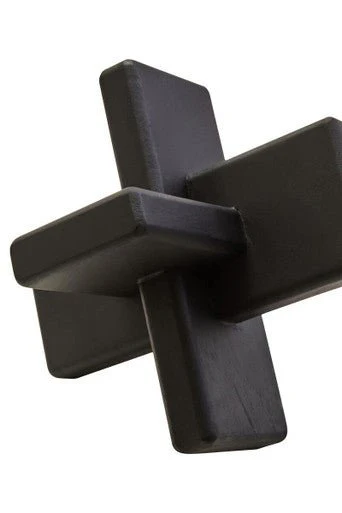 Cato Black Wood Sculpture - Image 12