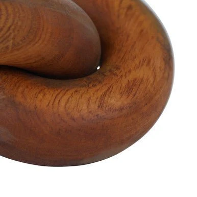Cato Brown Wood Knot Decor - Image 6
