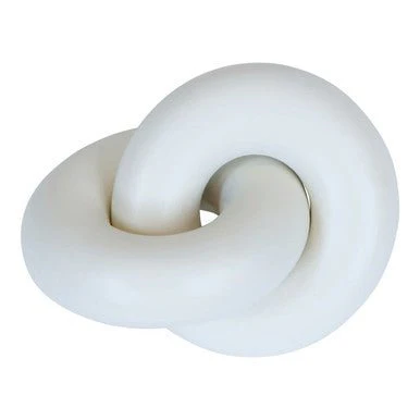 Cato White Wood Knot Decor - Image 5