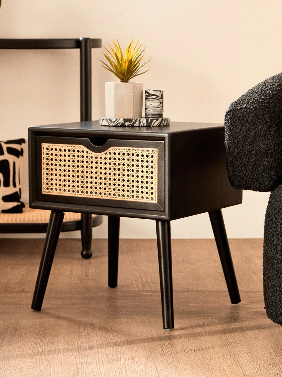 Cebu 1 Drawer Side Table - Image 6