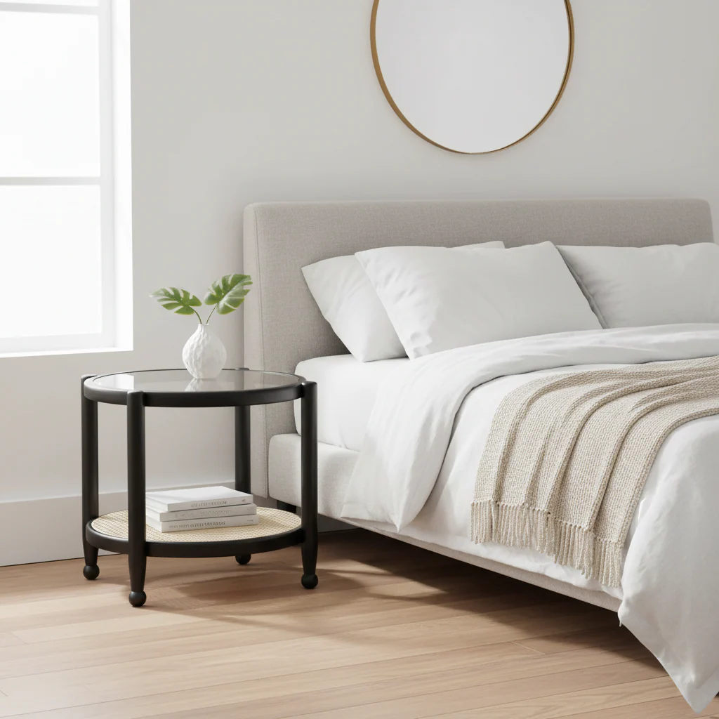 Cebu Two Tier Side Table - Image 4