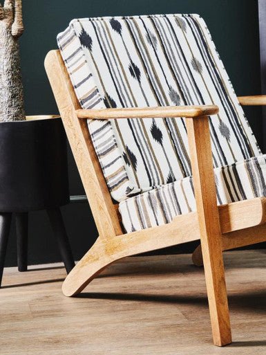 Cefena Armchair With Angular Arms - Image 10