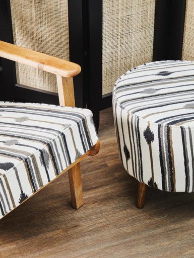 Cefena Armchair With Angular Arms - Image 11
