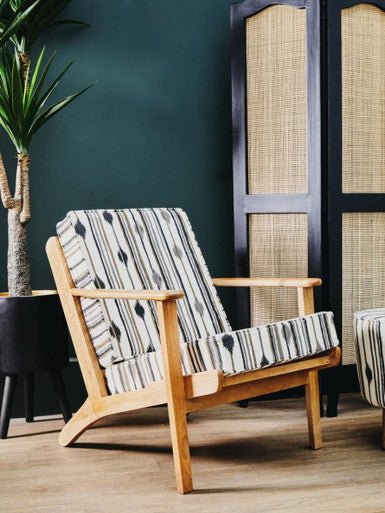 Cefena Armchair With Angular Arms - Image 9