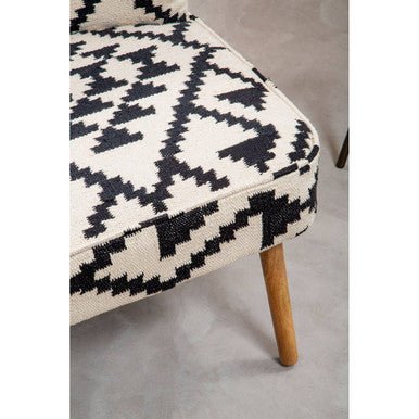 Cefena Berber Style Mango Wood Chair - Image 10