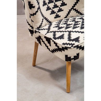 Cefena Berber Style Mango Wood Chair - Image 12