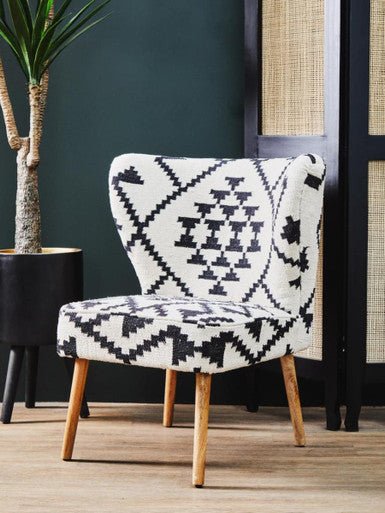 Cefena Berber Style Mango Wood Chair - Image 13