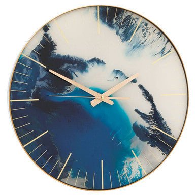 Celina Blue Abstract Wall Clock - Image 5