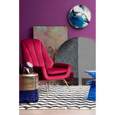 Celina Blue Abstract Wall Clock - Image 9