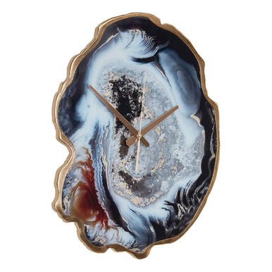 Celina Multicolour Agate Effect Wall Clock - Image 6