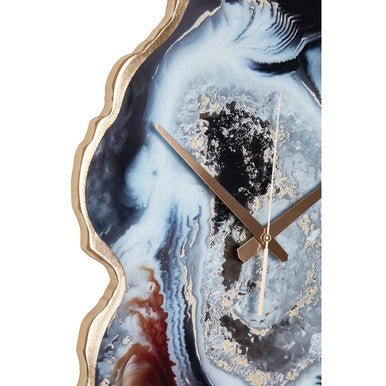 Celina Multicolour Agate Effect Wall Clock - Image 9