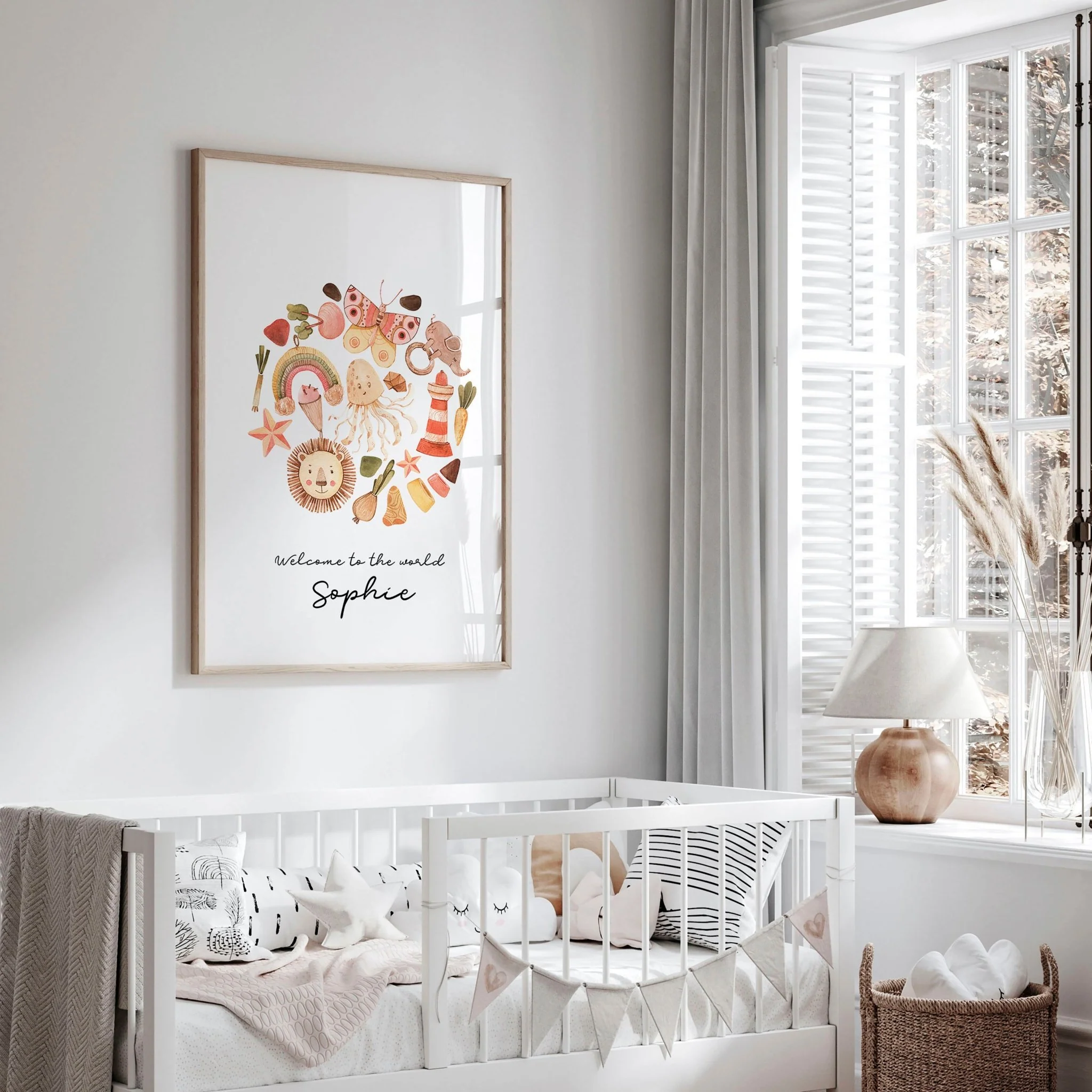 Childrens bedroom decor wall art print - Image 3