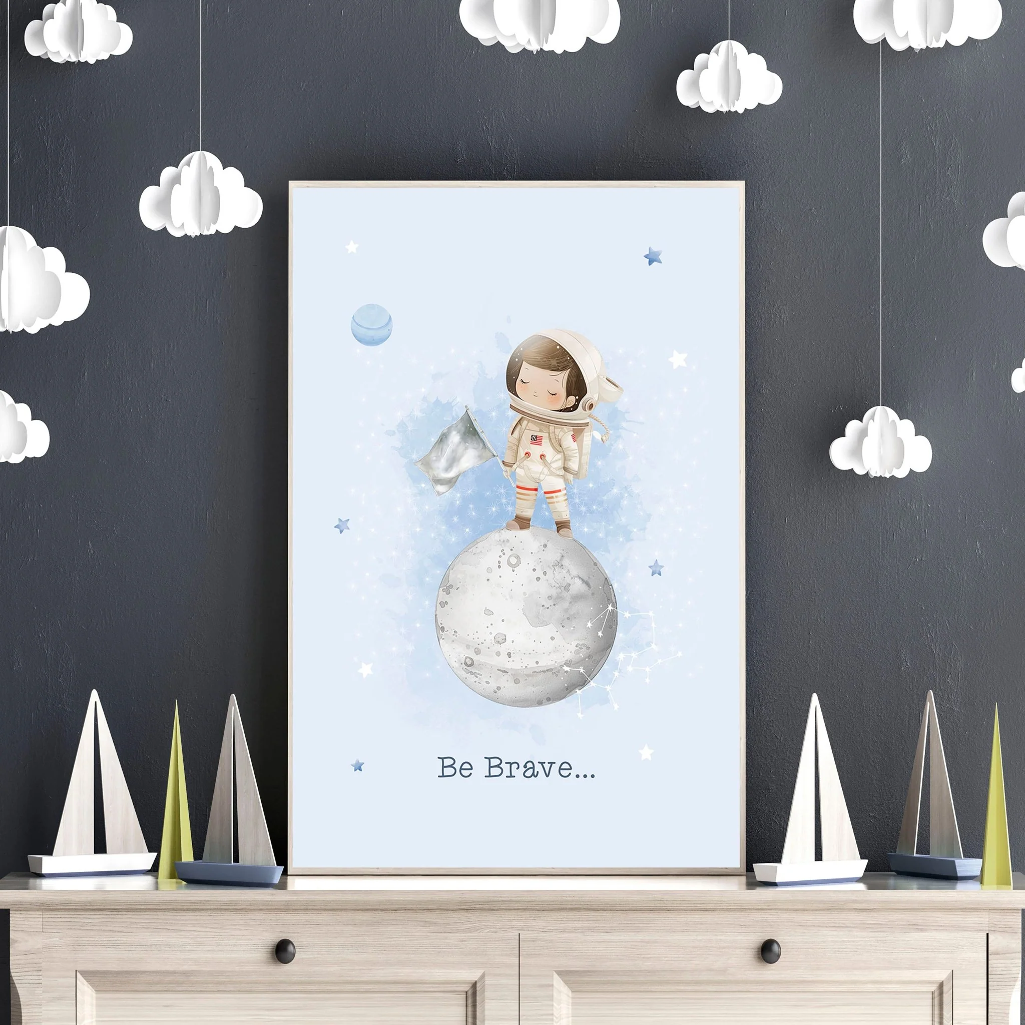 Childrens Prints For Bedroom | Set of 3 wall art prints - Image 5