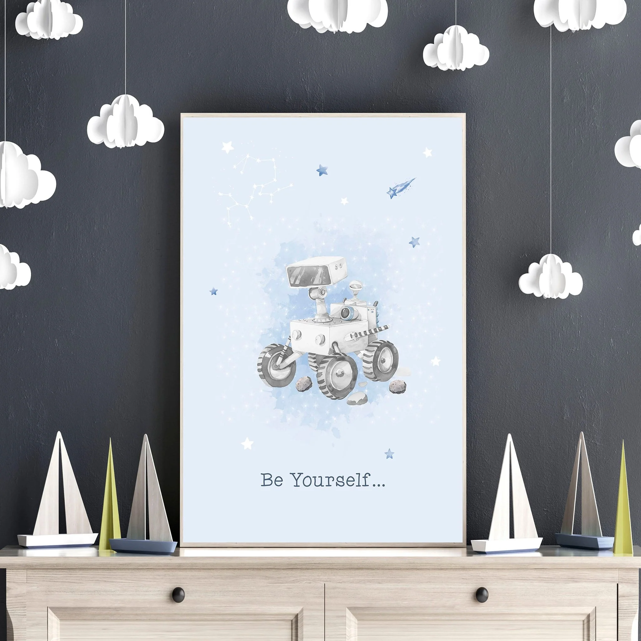 Childrens Prints For Bedroom | Set of 3 wall art prints - Image 6